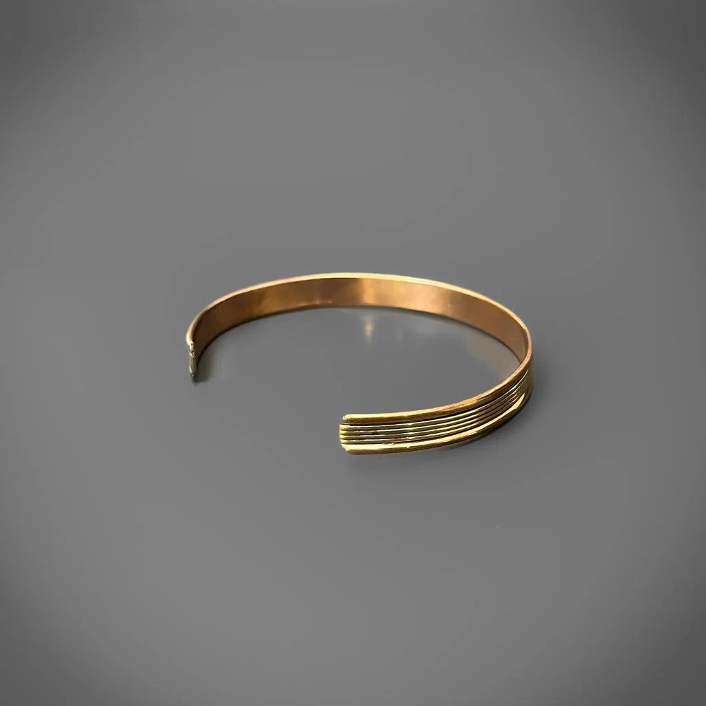 Wire Copper & Brass Cuff - Image 2