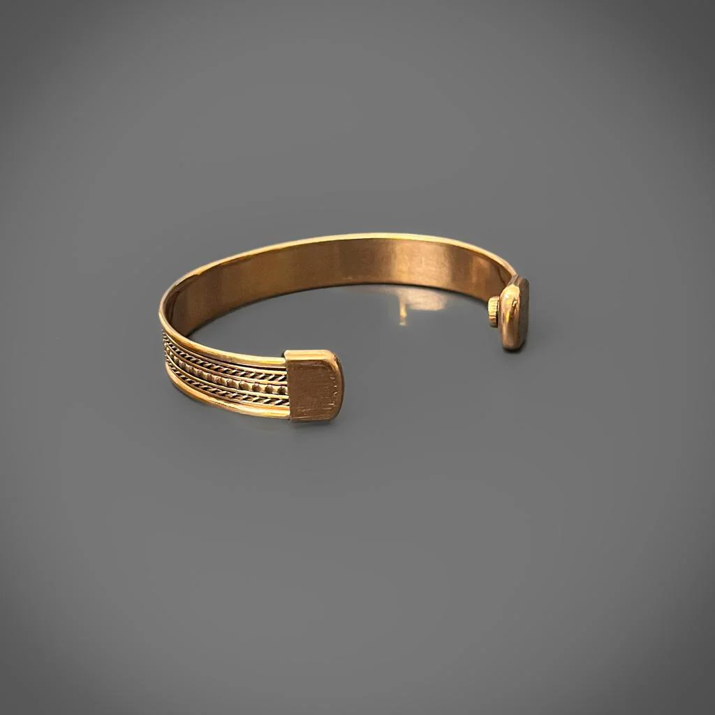 Decorated Copper Cuff - Image 2