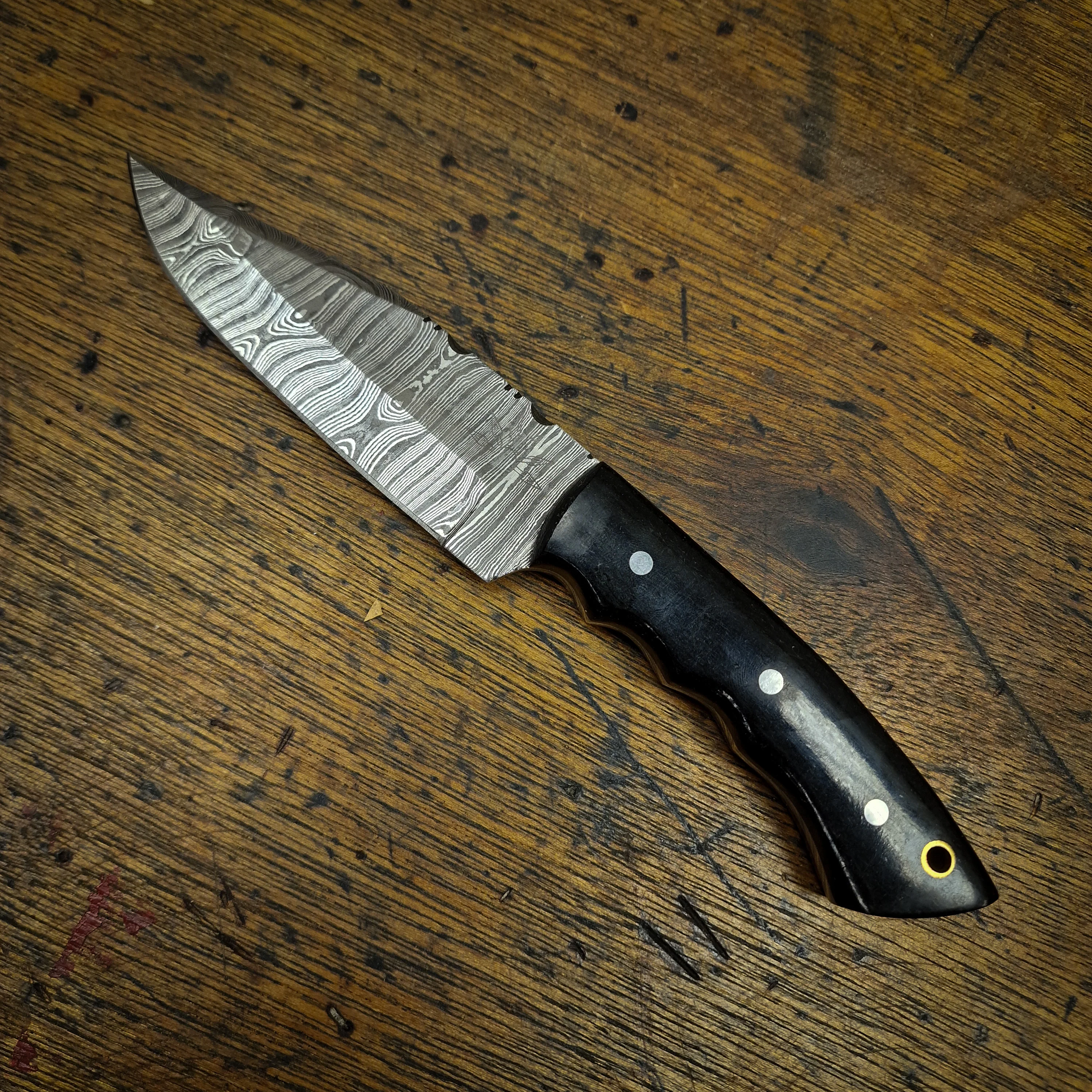 Damascus Clip Point - Seconds