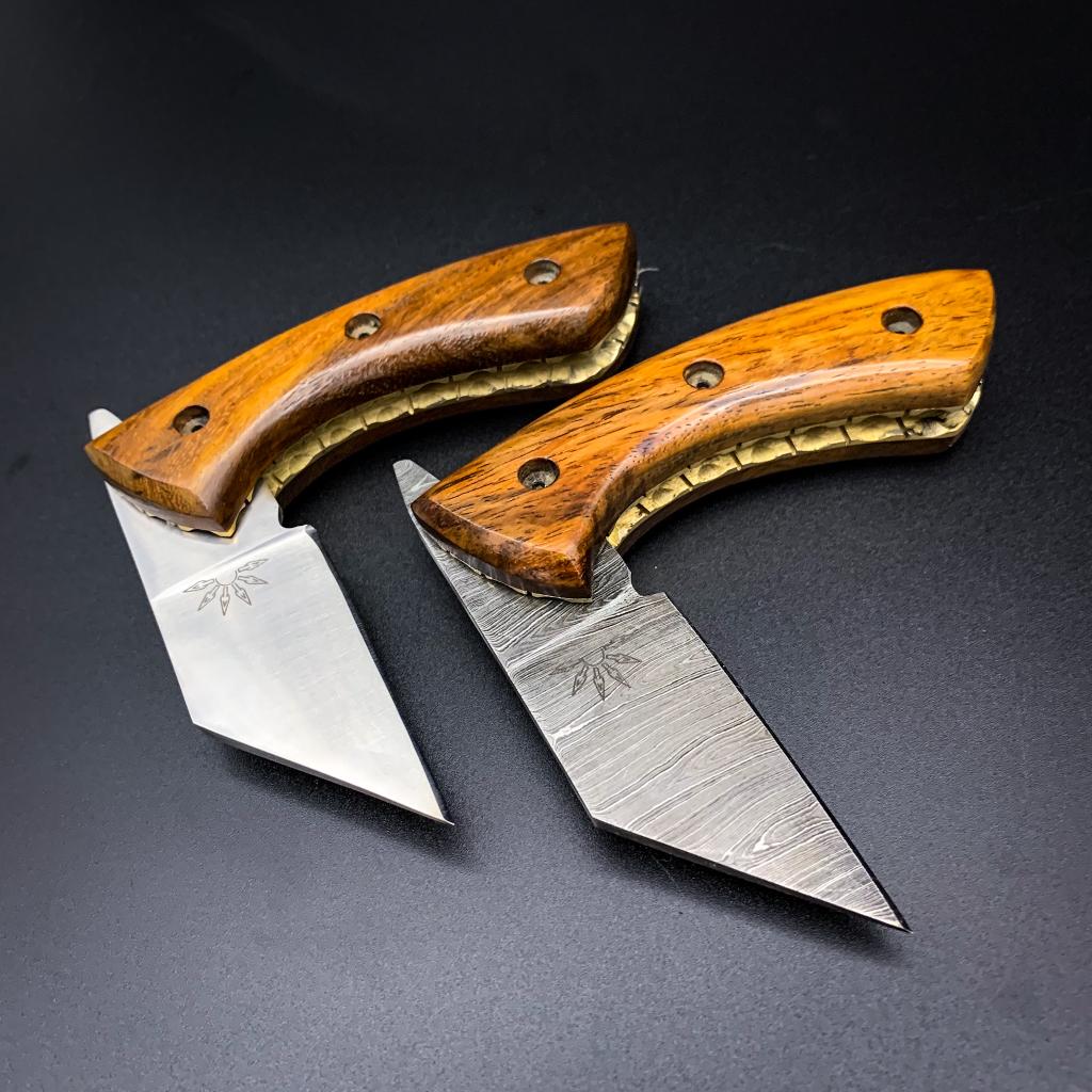 EDC Folding Seax - Rosewood - Image 3