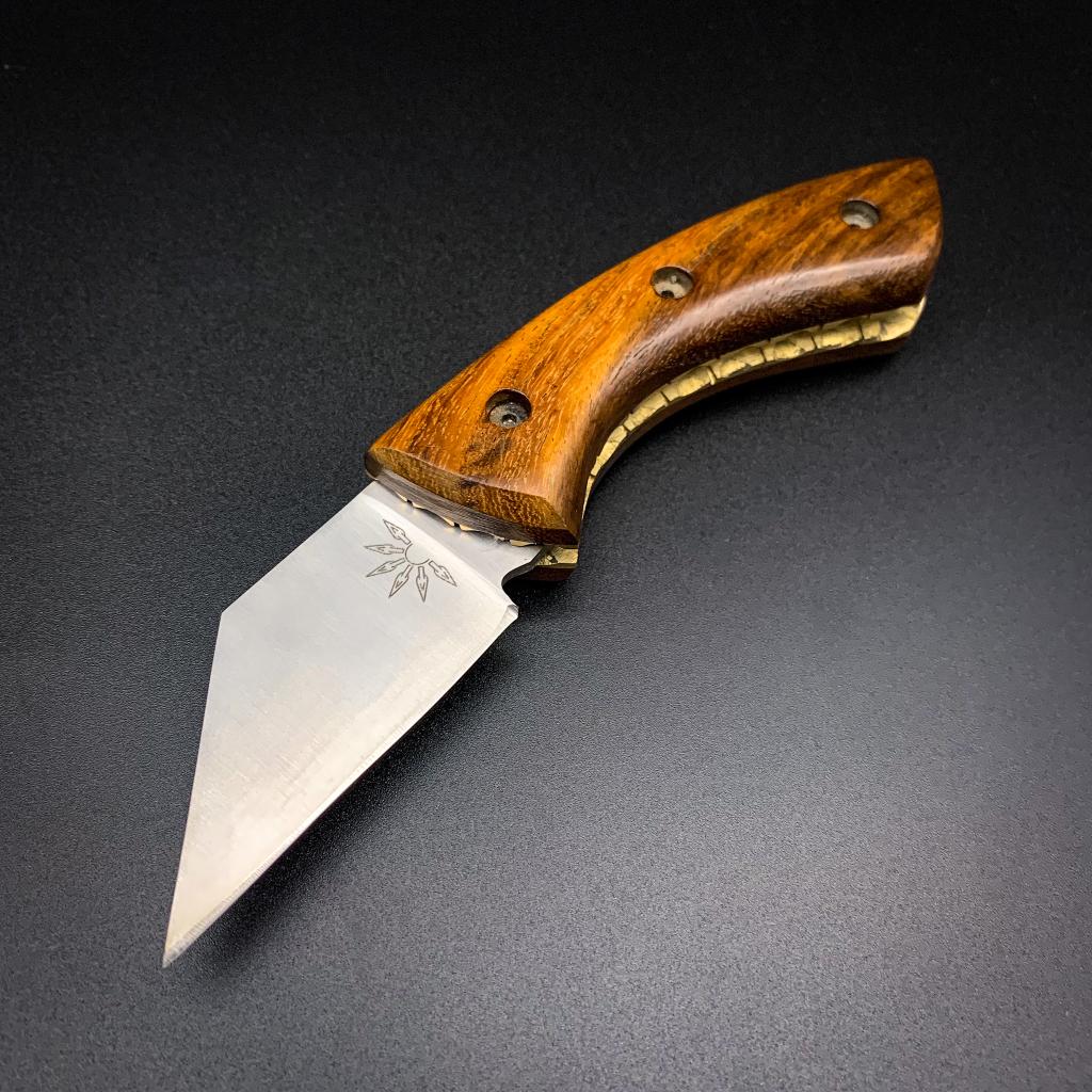 EDC Folding Seax - Rosewood - Image 4