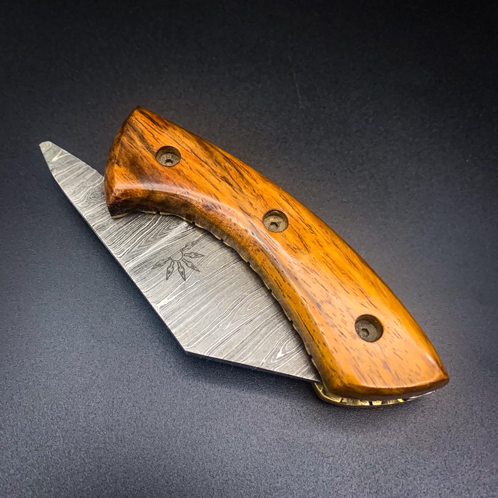 EDC Folding Seax - Rosewood - Image 8