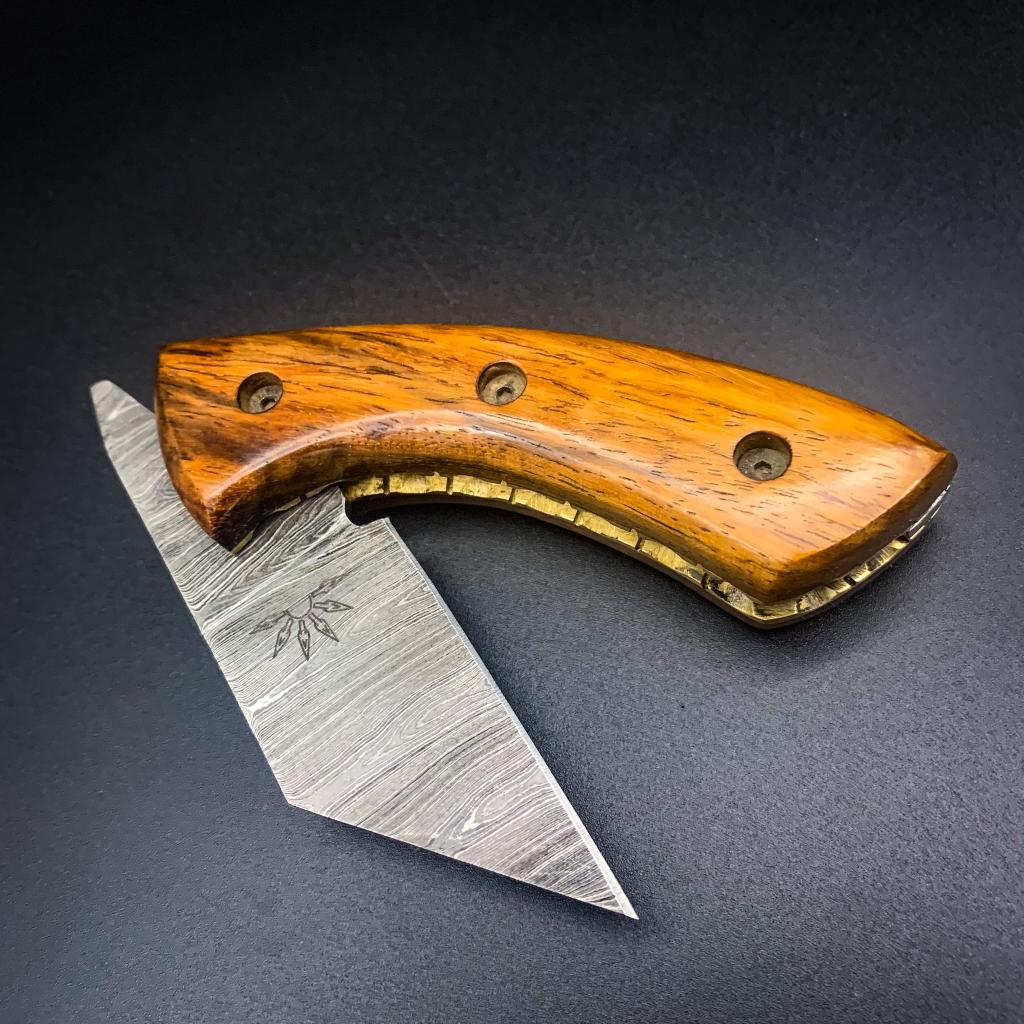 EDC Folding Seax - Rosewood - Image 9