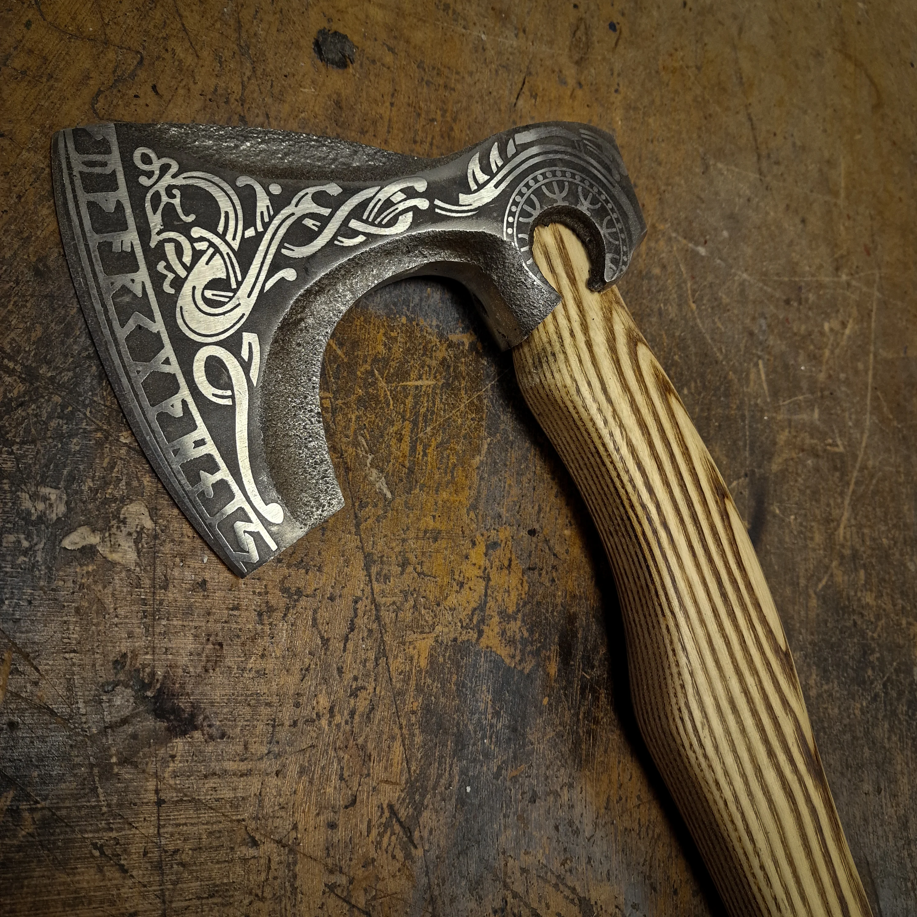 Etched Vine Axe - Seconds - Image 2