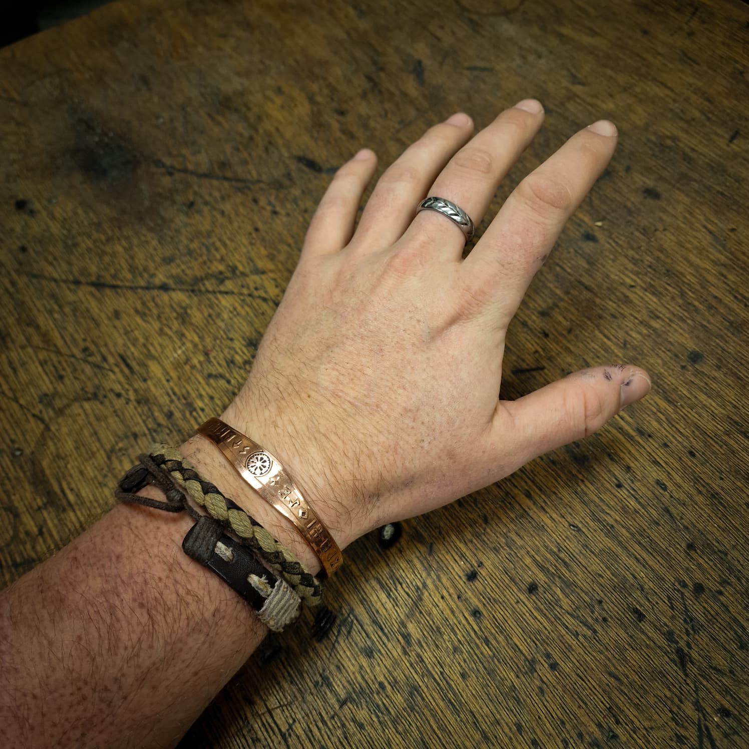 Helm of Awe Runic Cuff - Line End - Image 2