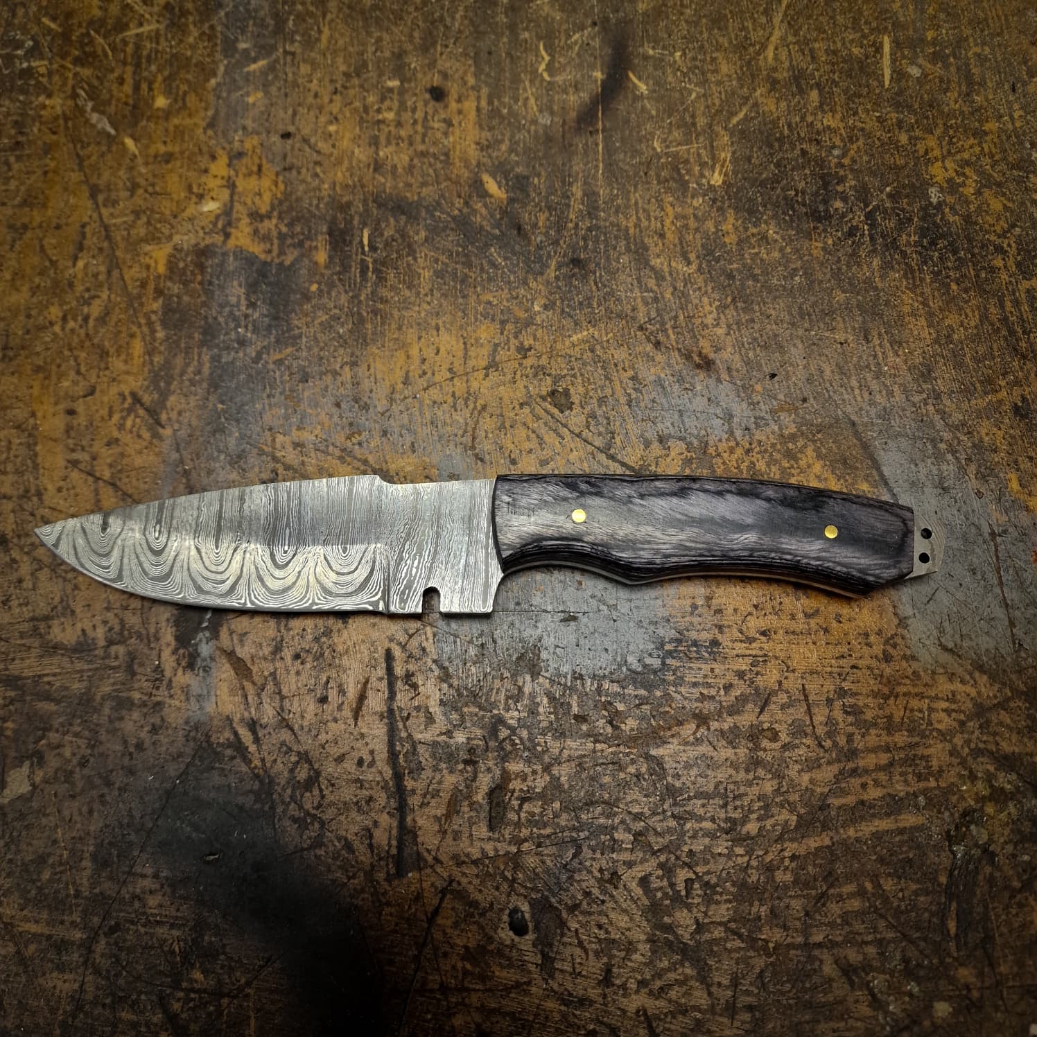 Ladder Damascus Knife - Seconds - Image 2