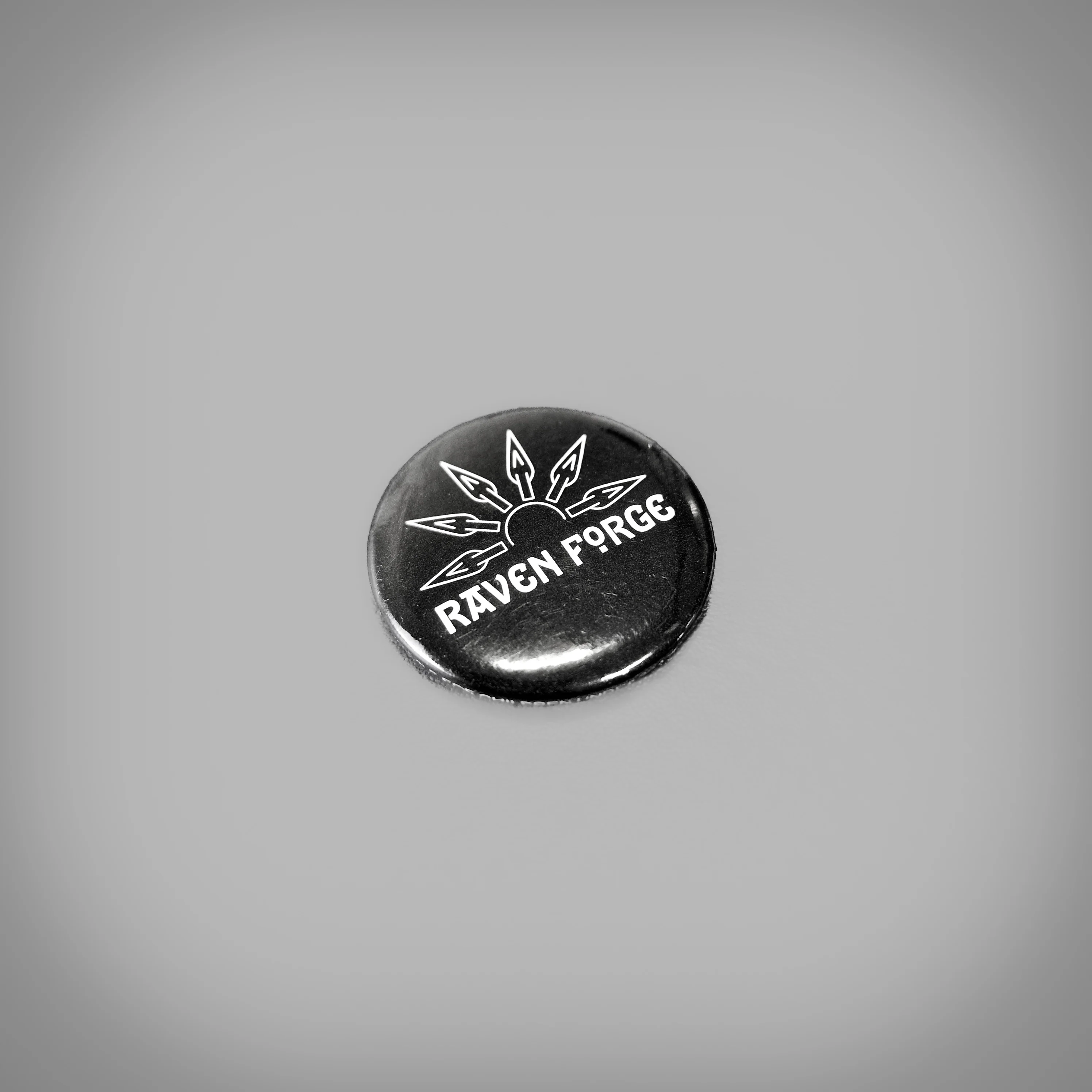 Raven forge Button Badge