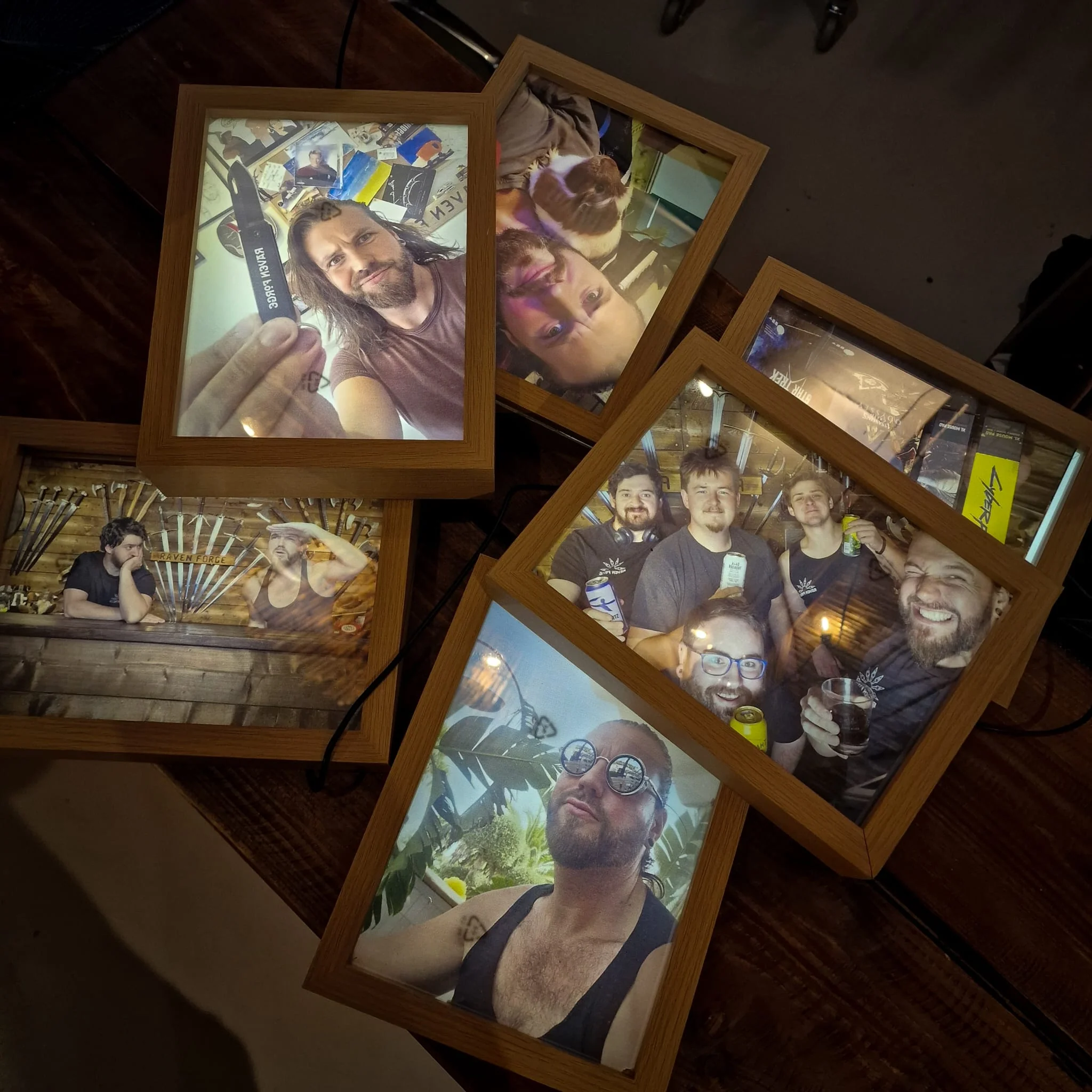 Raven Forge Framed Faces