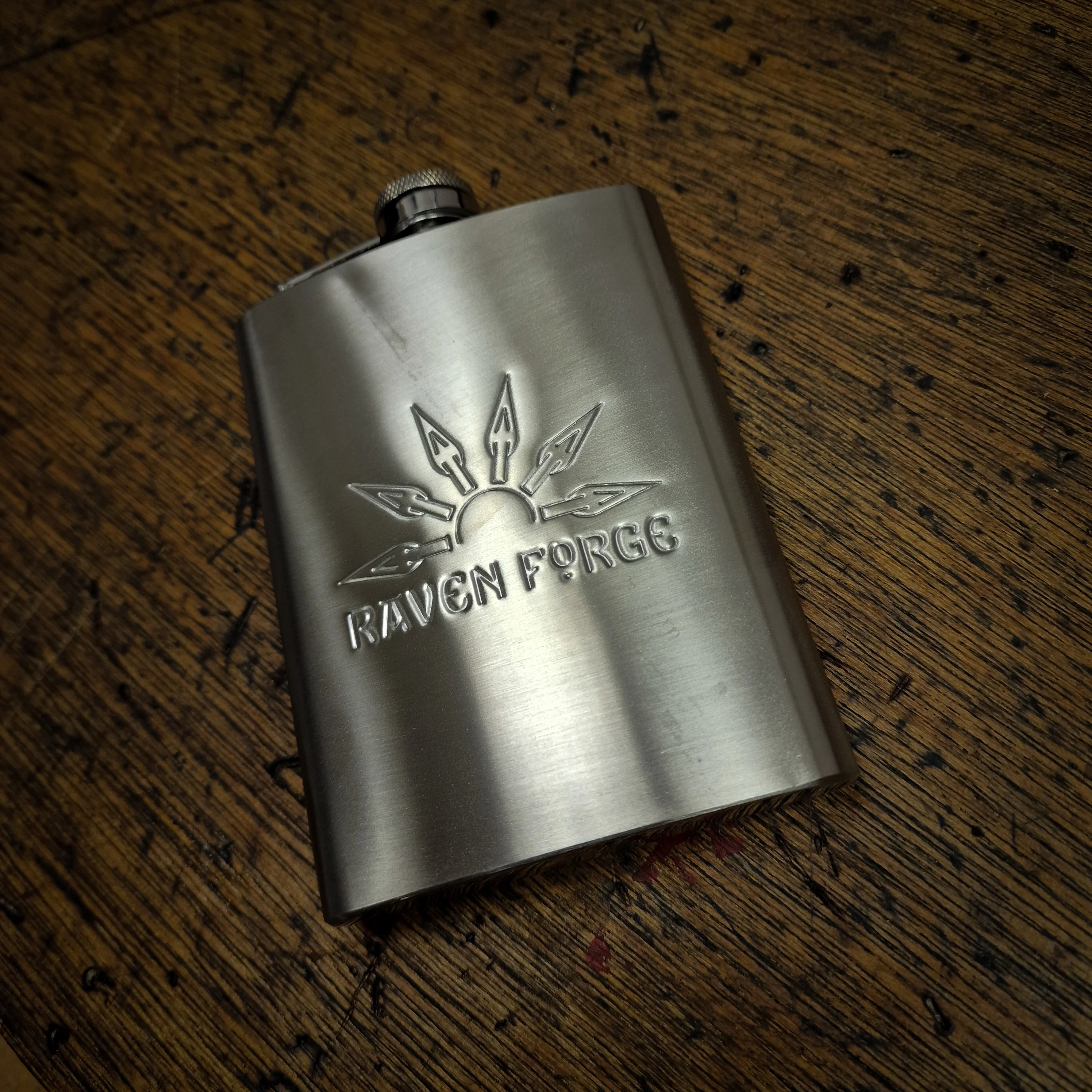 Raven Forge Hip Flask - Seconds
