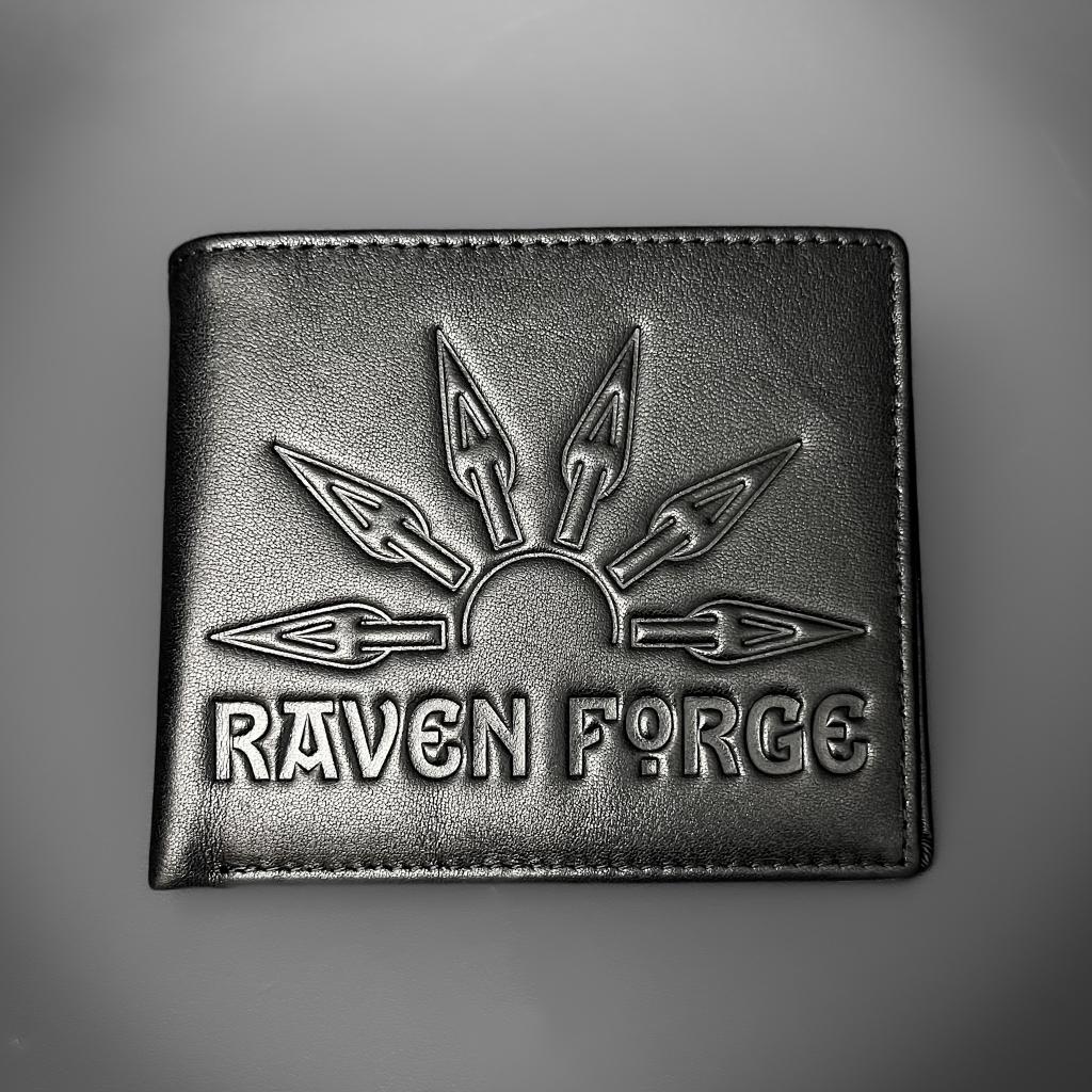 Raven Forge Leather Wallet - Image 2