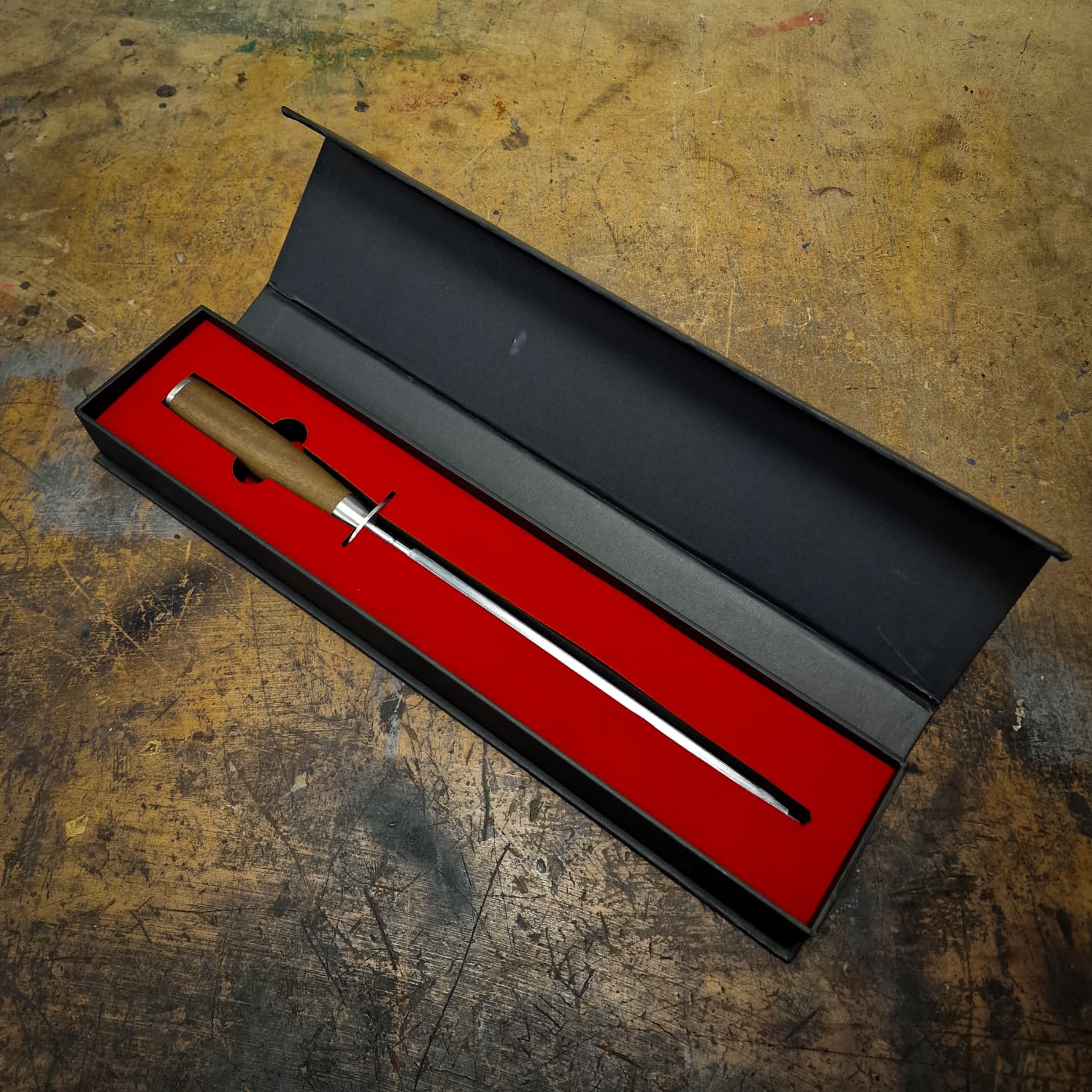 Raven Forge Steel Sharpening Rod - Line End