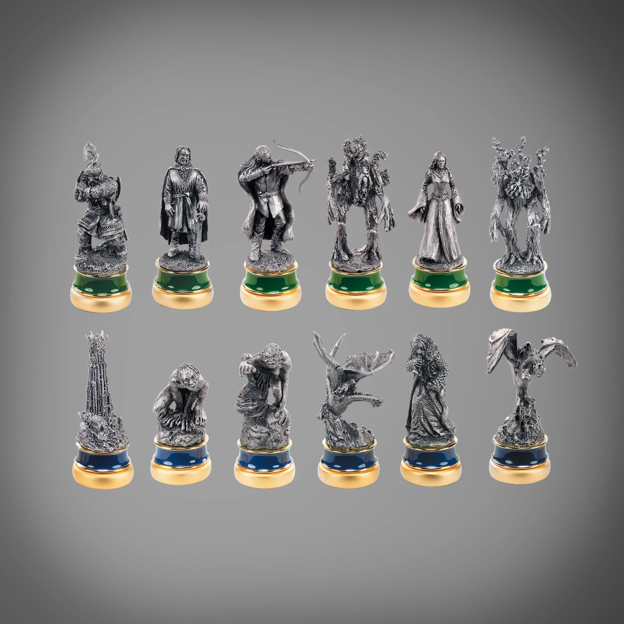 The Two Towers Miniature Sculpture Set