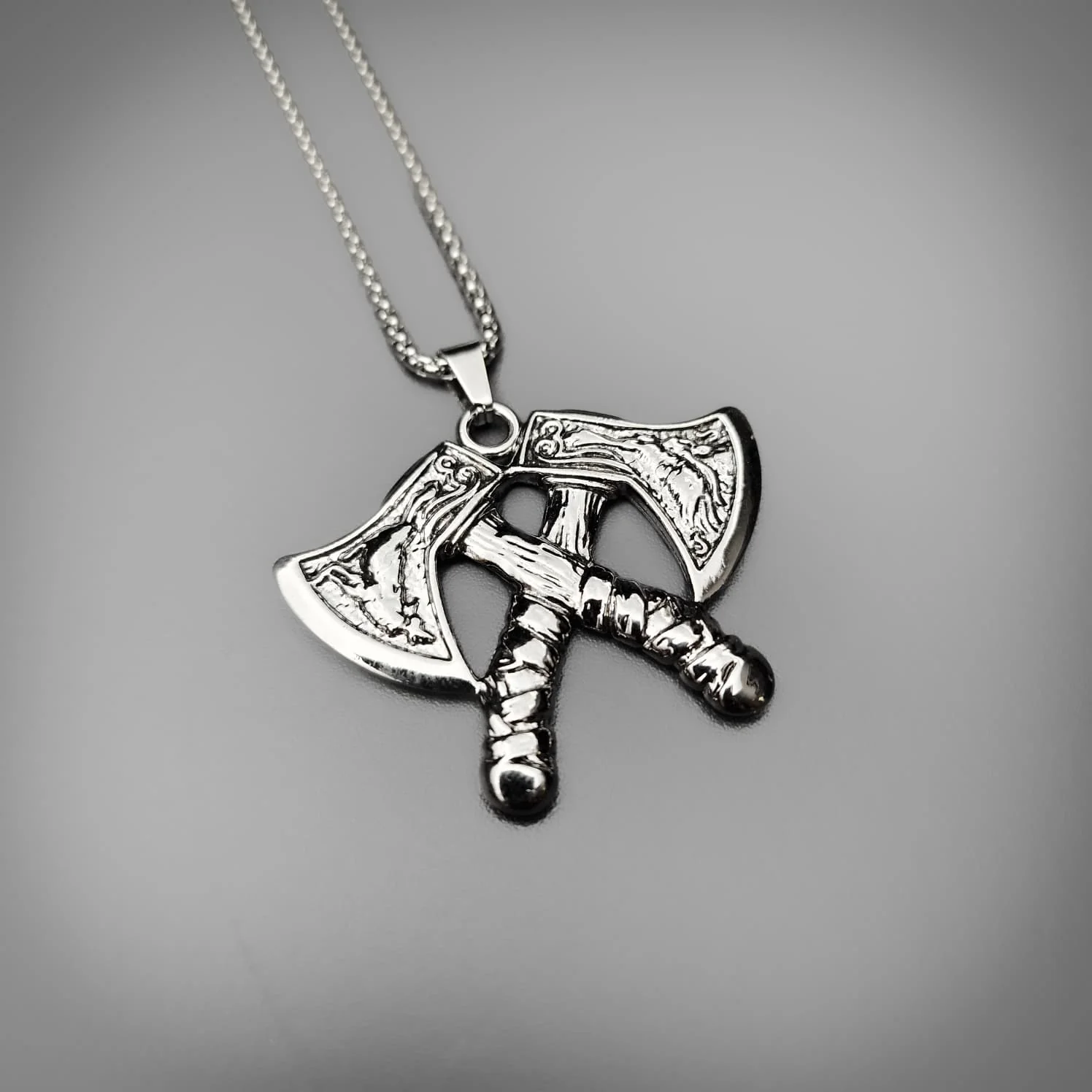 Twin Axe Pendant