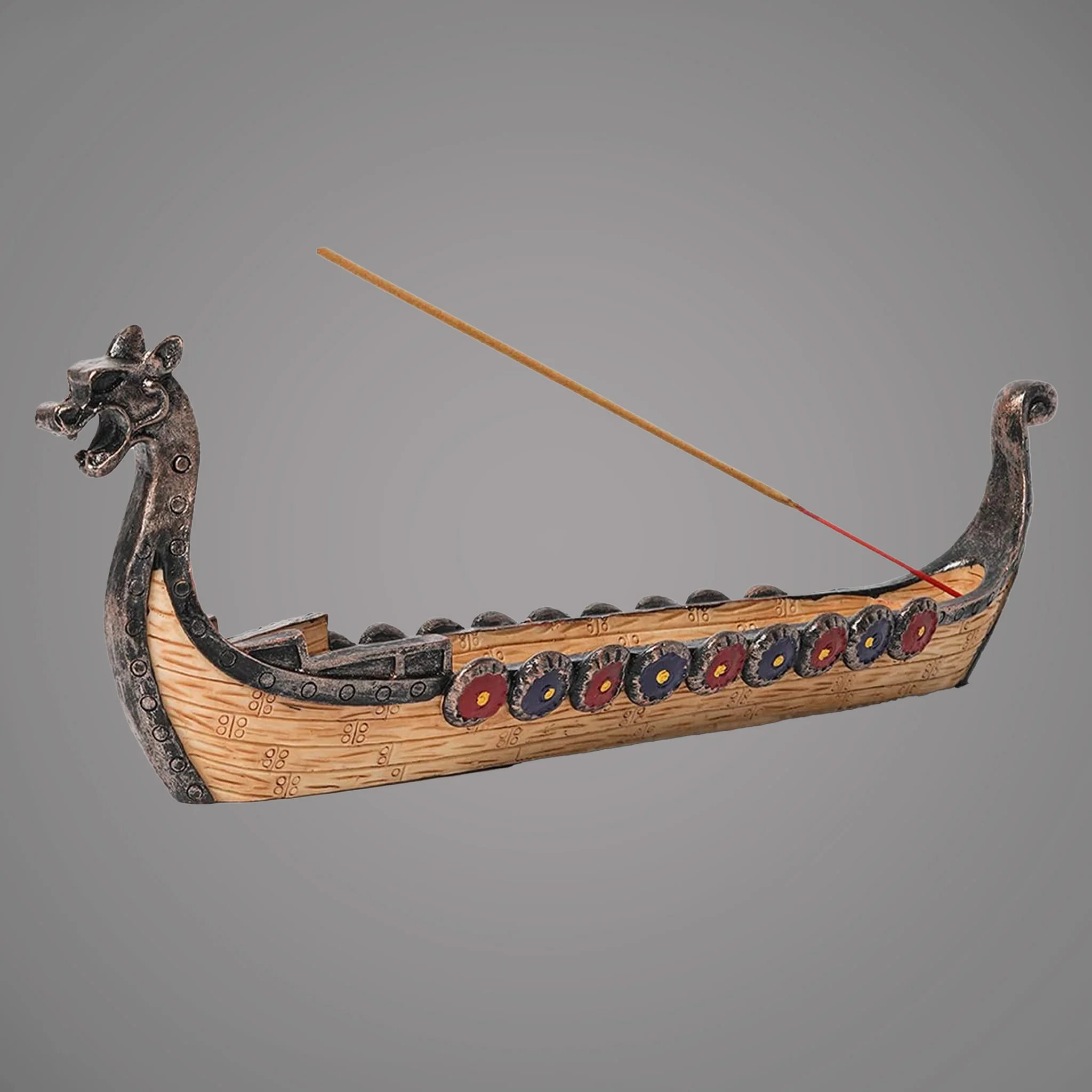 Viking Longship Incense Holder