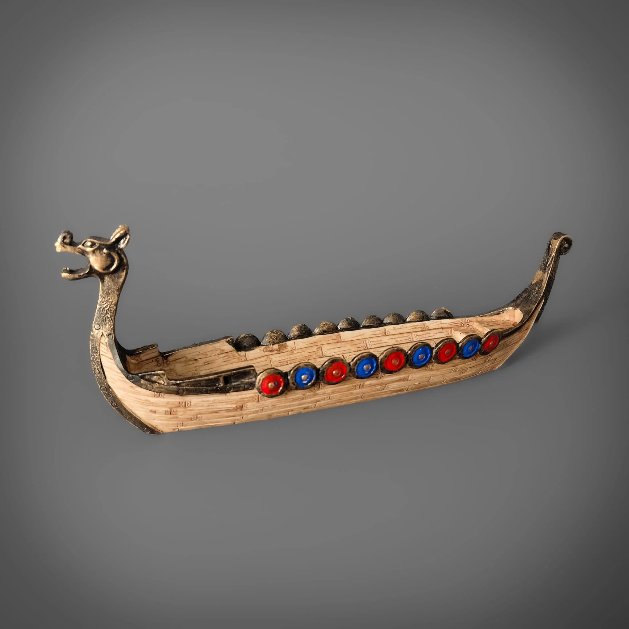 Viking Longship Incense Holder - Image 3